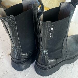 Allsaints Amber Snake Boot